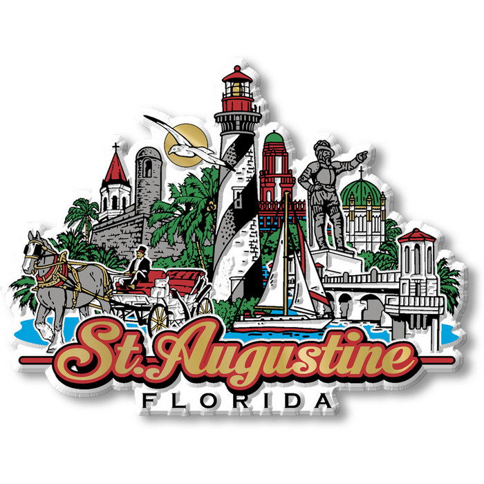 CTY128 St. Augustine Florida Magnet